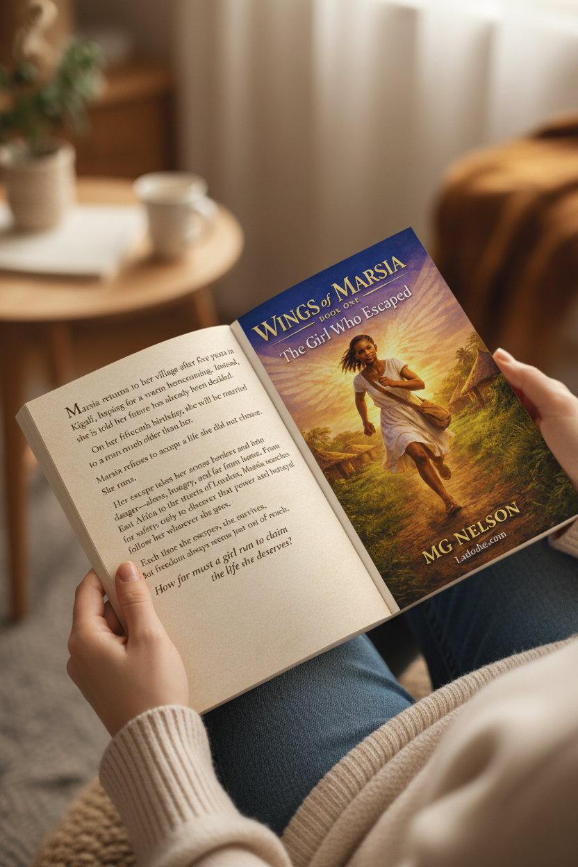 Book being read with pages open