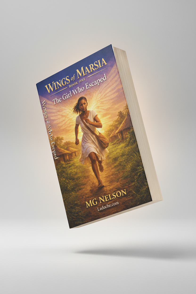 Floating book hero mockup