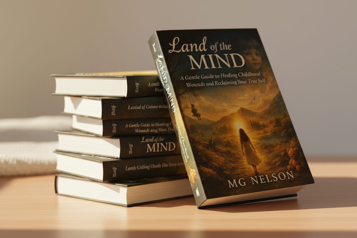 Stack of Land of the Mind books